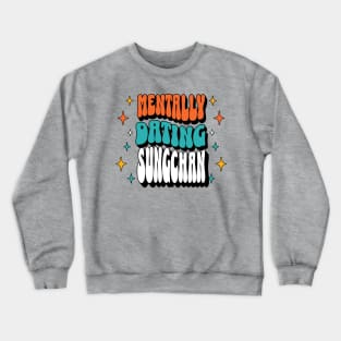 Riize briize mentally dating sungchan typography kpop | Morcaworks Crewneck Sweatshirt